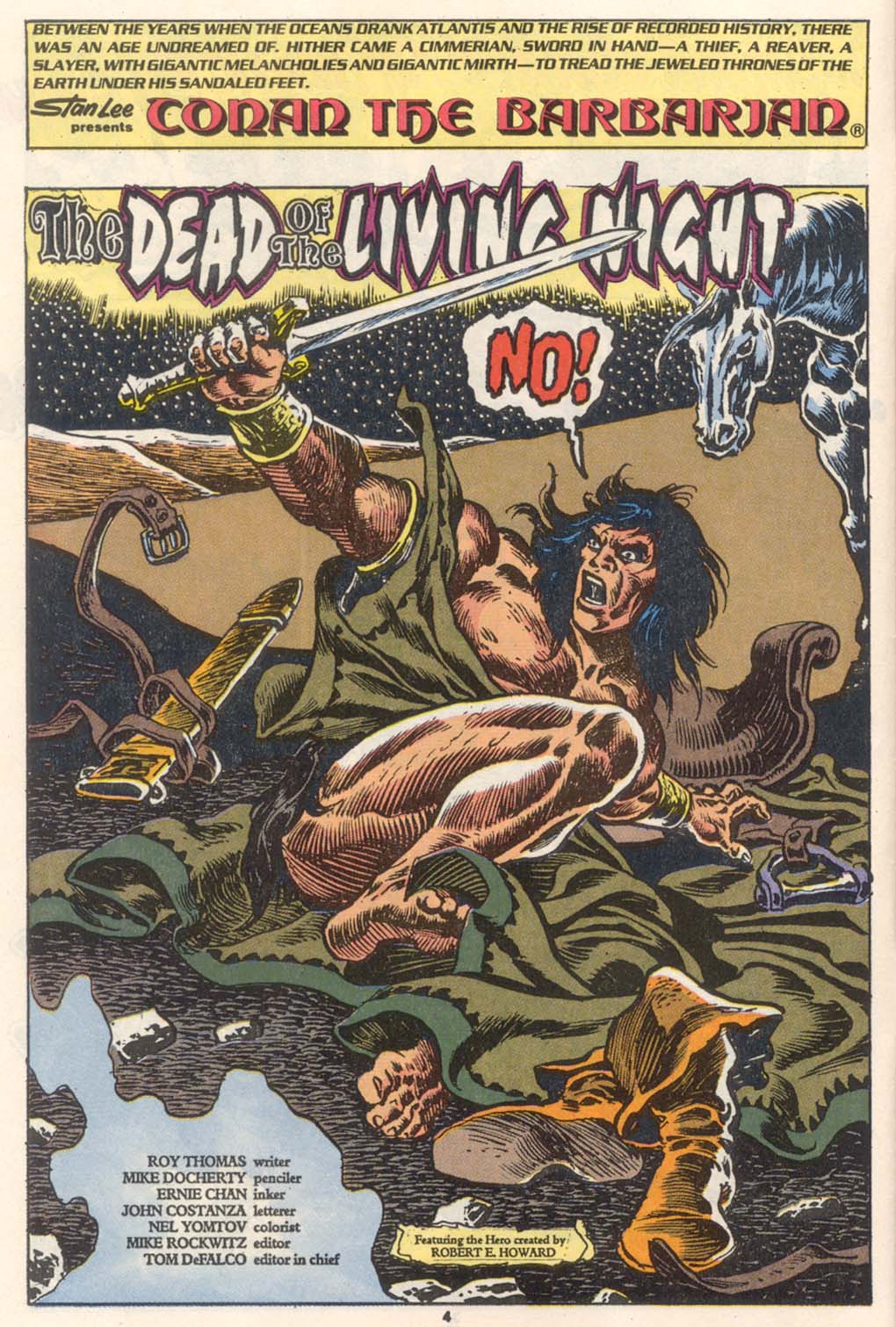 Read online Conan the Barbarian (1970) comic -  Issue #252 - 5