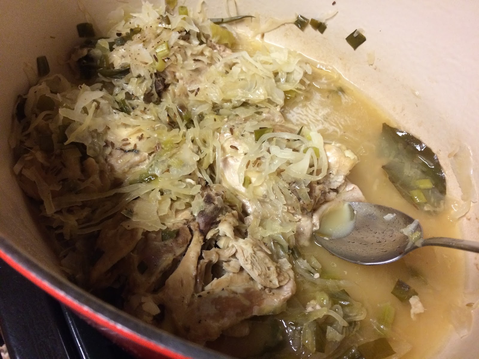 Chicken and Sauerkraut Recipe