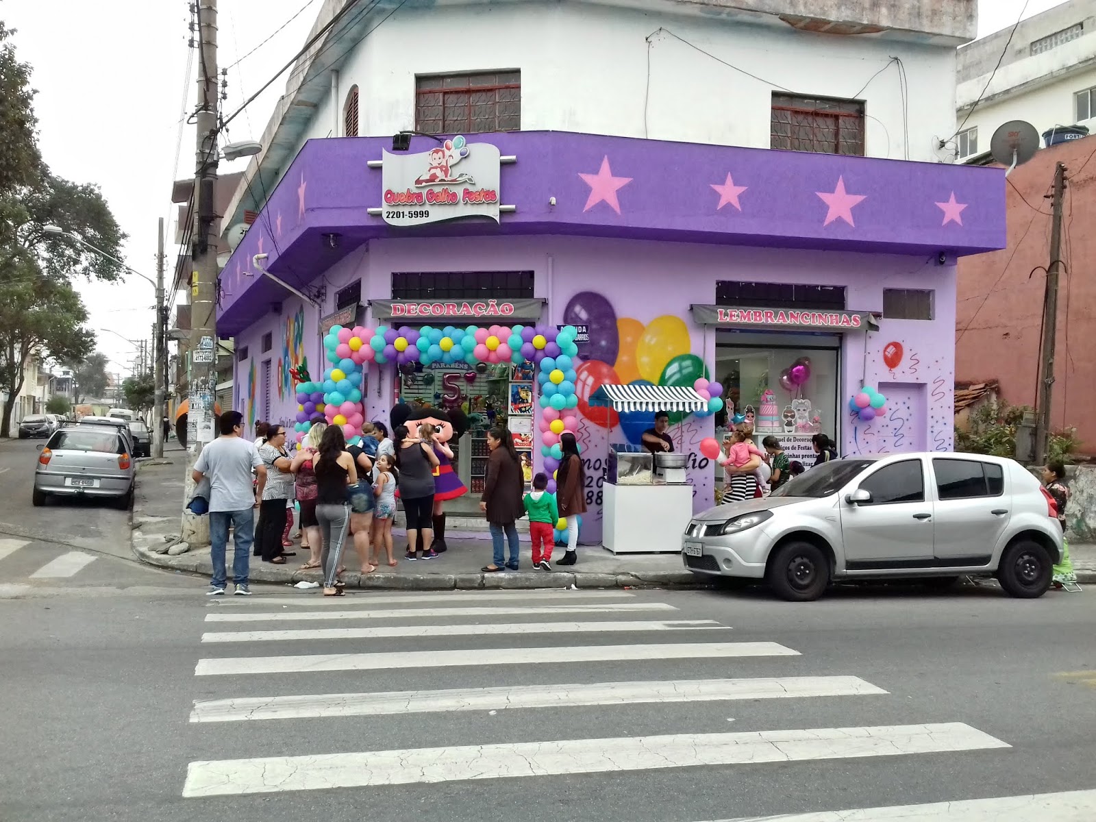 Decoração Pegue e Monte Quebra Galho Festas. Loja Física