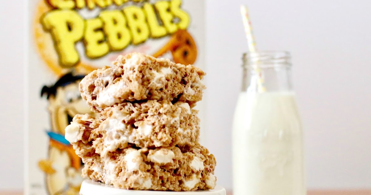 Cinnamon Pebbles No Bake Treats PebblesCereal AnnMarie John LLC A Travel and Lifestyle Blog
