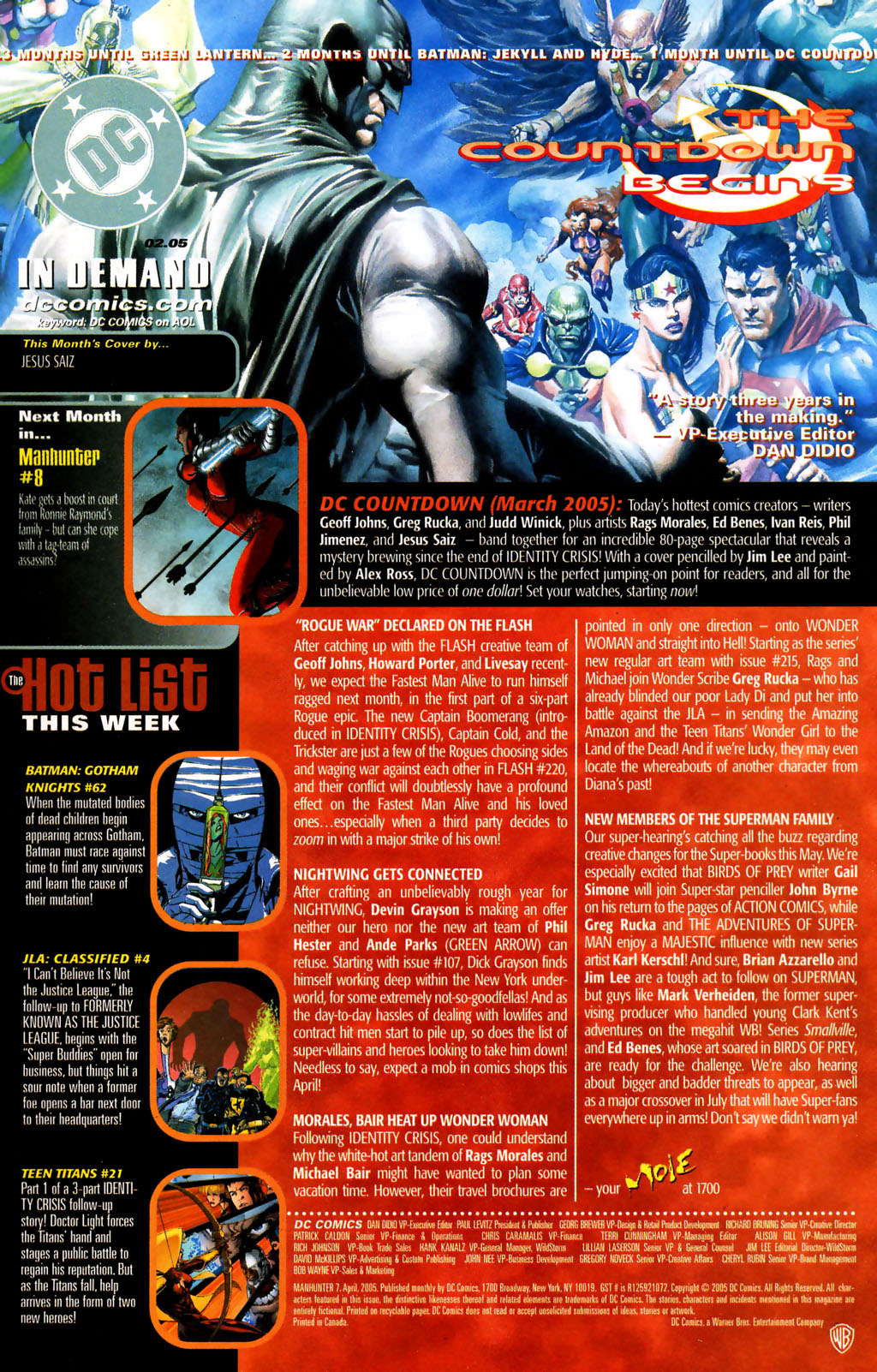 Read online Manhunter (2004) comic -  Issue #7 - 23