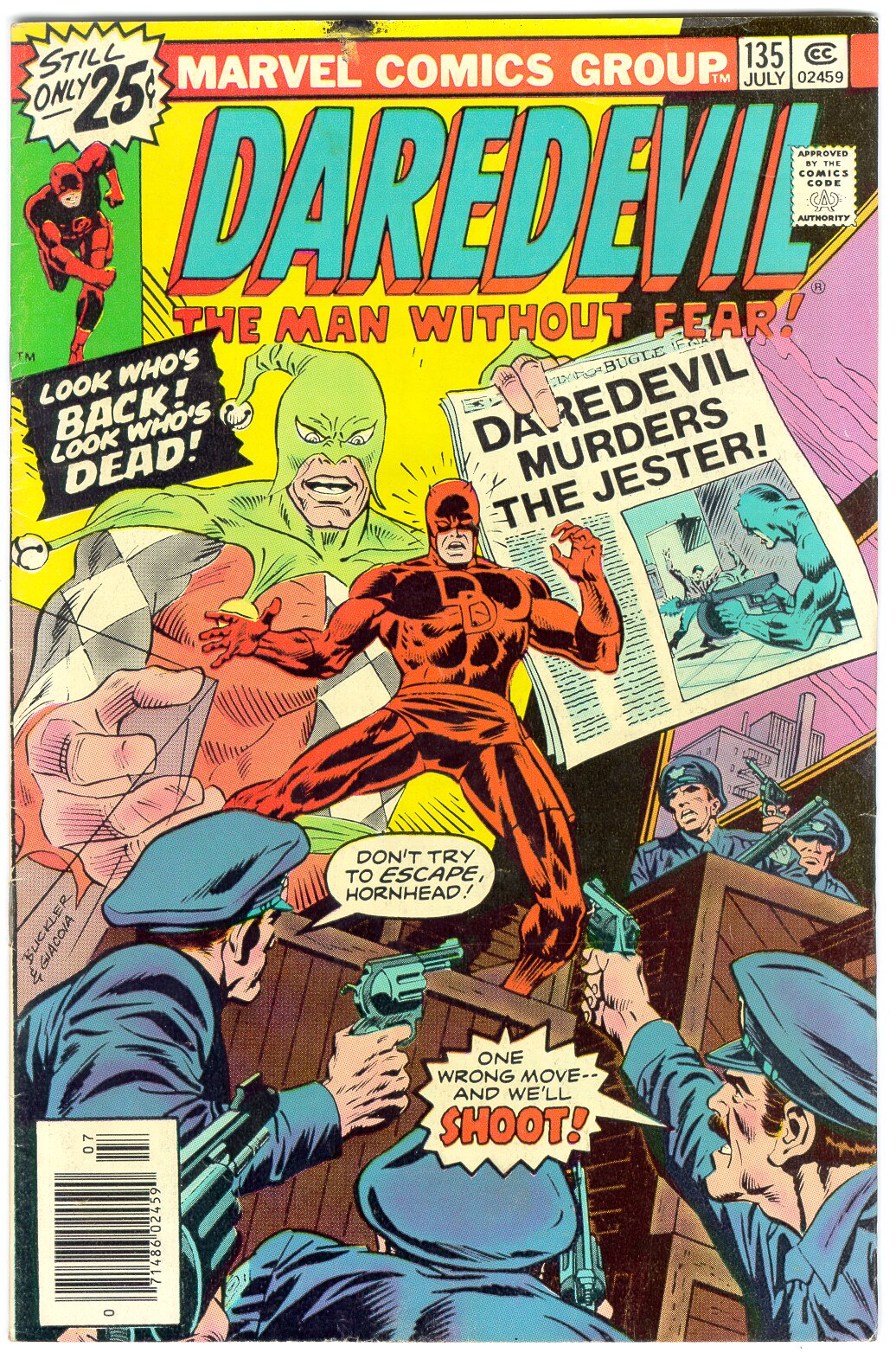 Read online Daredevil (1964) comic -  Issue #135 - 1