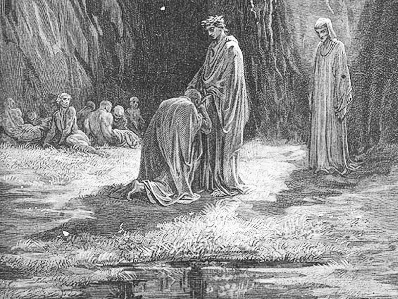 La Divina Comedia de Dante Alighieri Purgatorio Canto VI