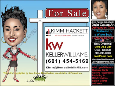 KW Real Estate Agent For Sale Sign