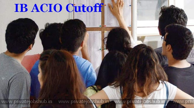 IB ACIO Cutoff IB ACIO Cutoff