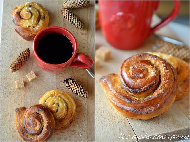 Kanelbullar, brioche suédoise à la cannelle et cardamome