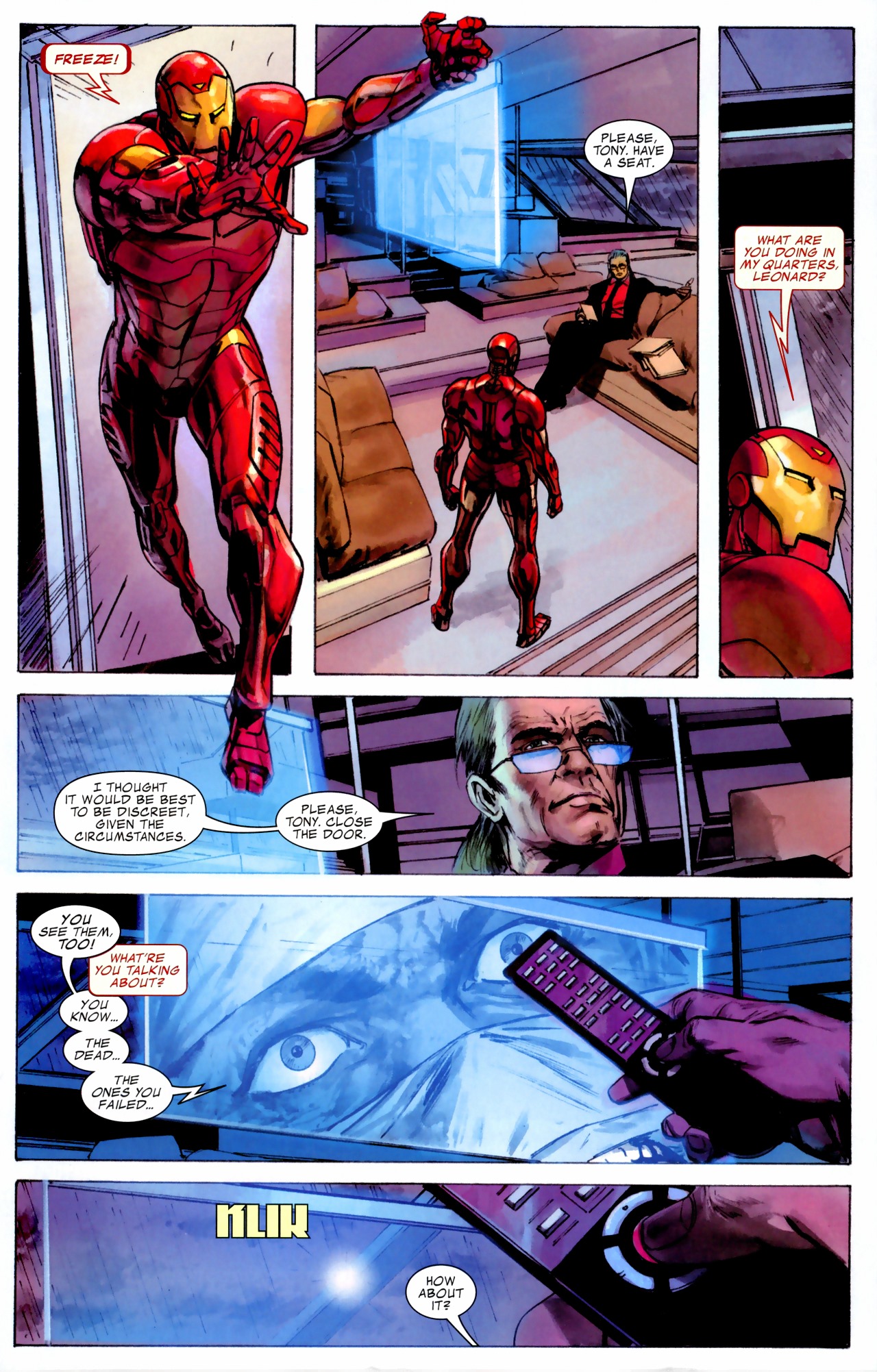 Read online Iron Man (2005) comic -  Issue #23 - 19