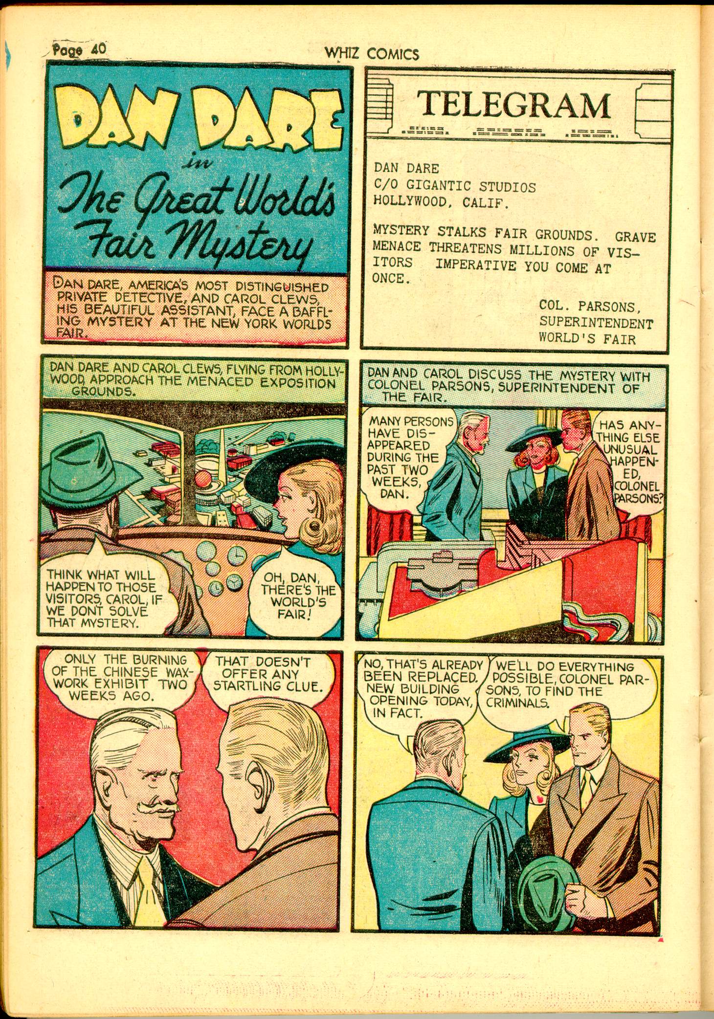 Read online WHIZ Comics comic -  Issue #6 - 44