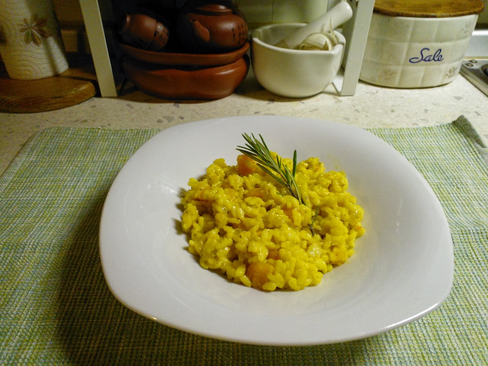 risotto di sera...