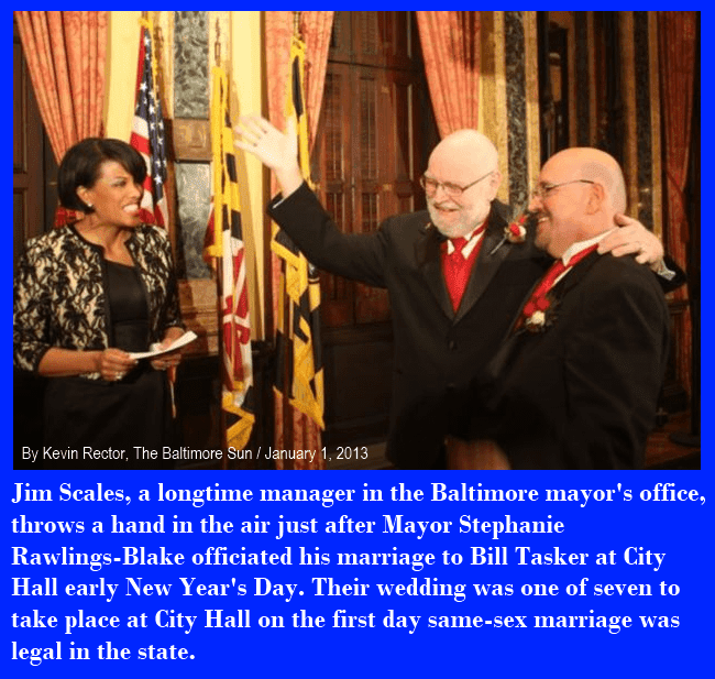Baltimore Mayor Stephanie Rawlings-Blake Marries Gay City Employee Jan. 1, 2013