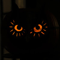 Owl Eyes Jack-O-Lantern