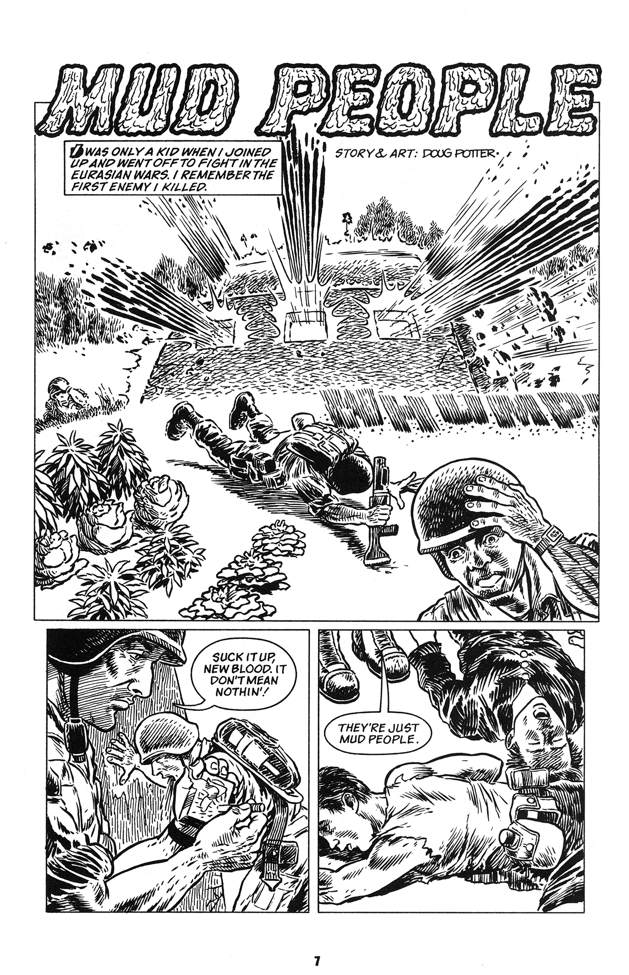 Read online Death Rattle (1995) comic -  Issue #4 - 9
