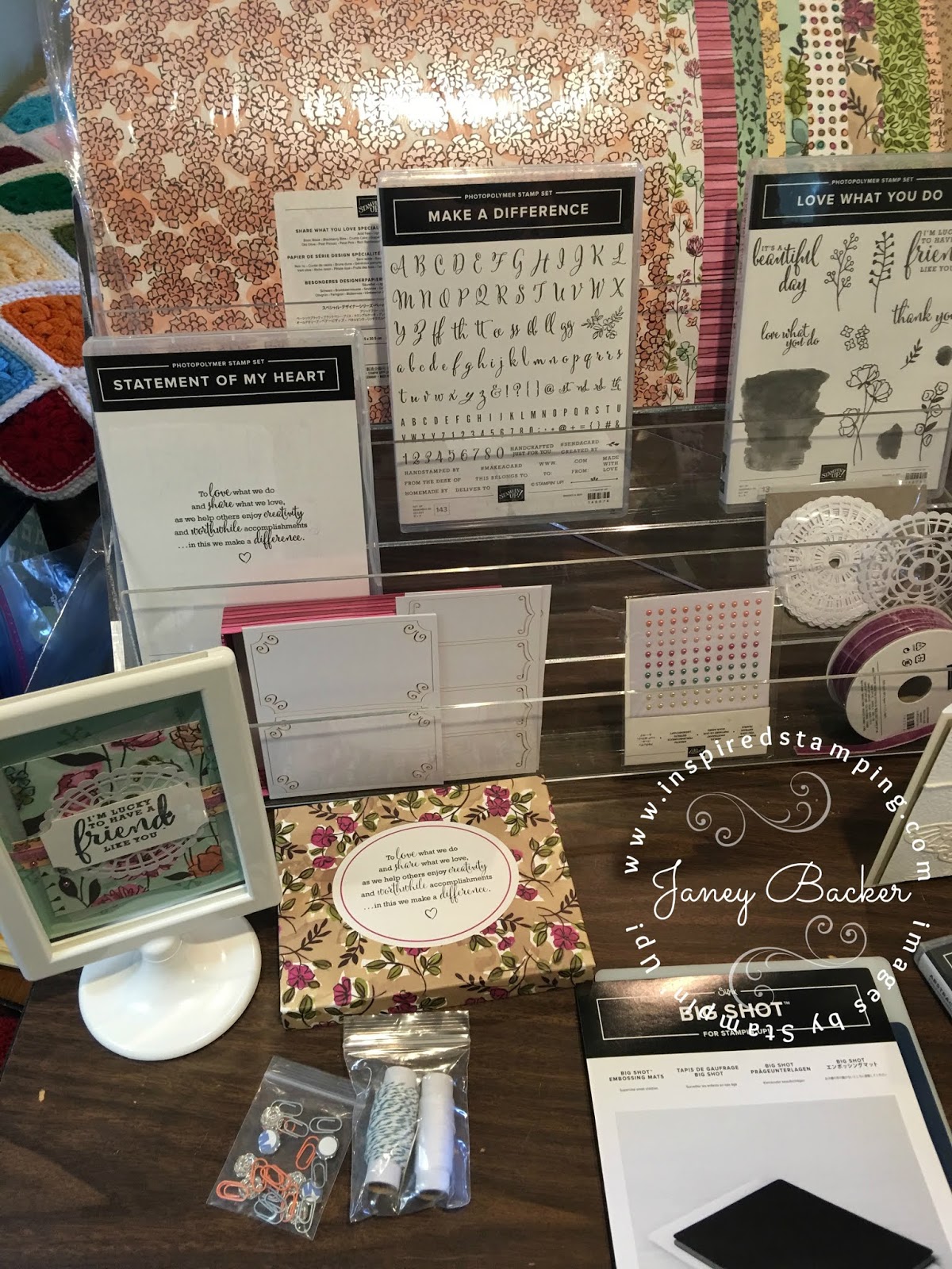 Inspired Stamping by Janey Backer VIP Catalog Launch