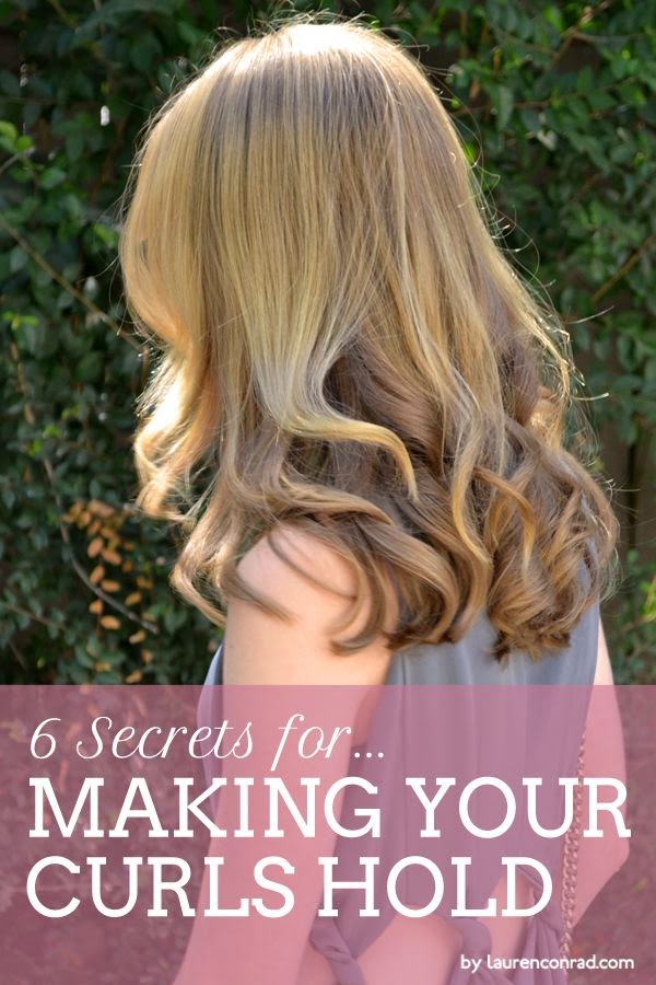 How to Make Your Curls Hold