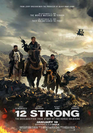 12 Strong 2018 WEB-DL 350MB English 480p ESub