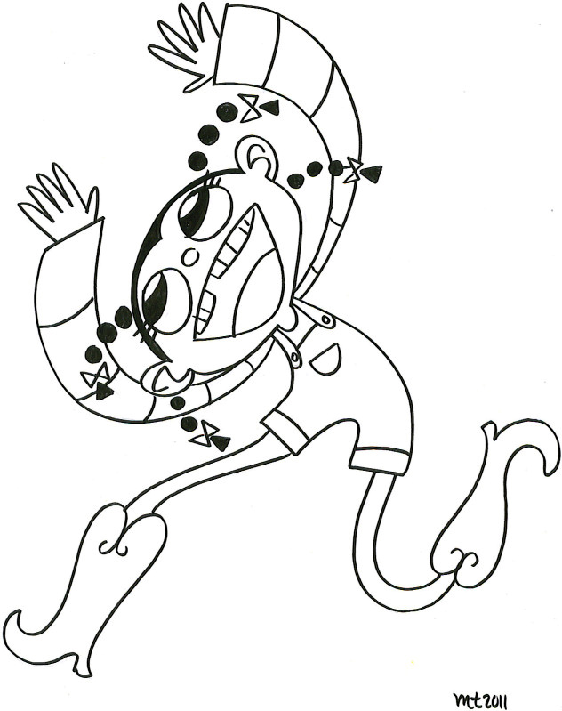 imaginary friends coloring pages - photo #5