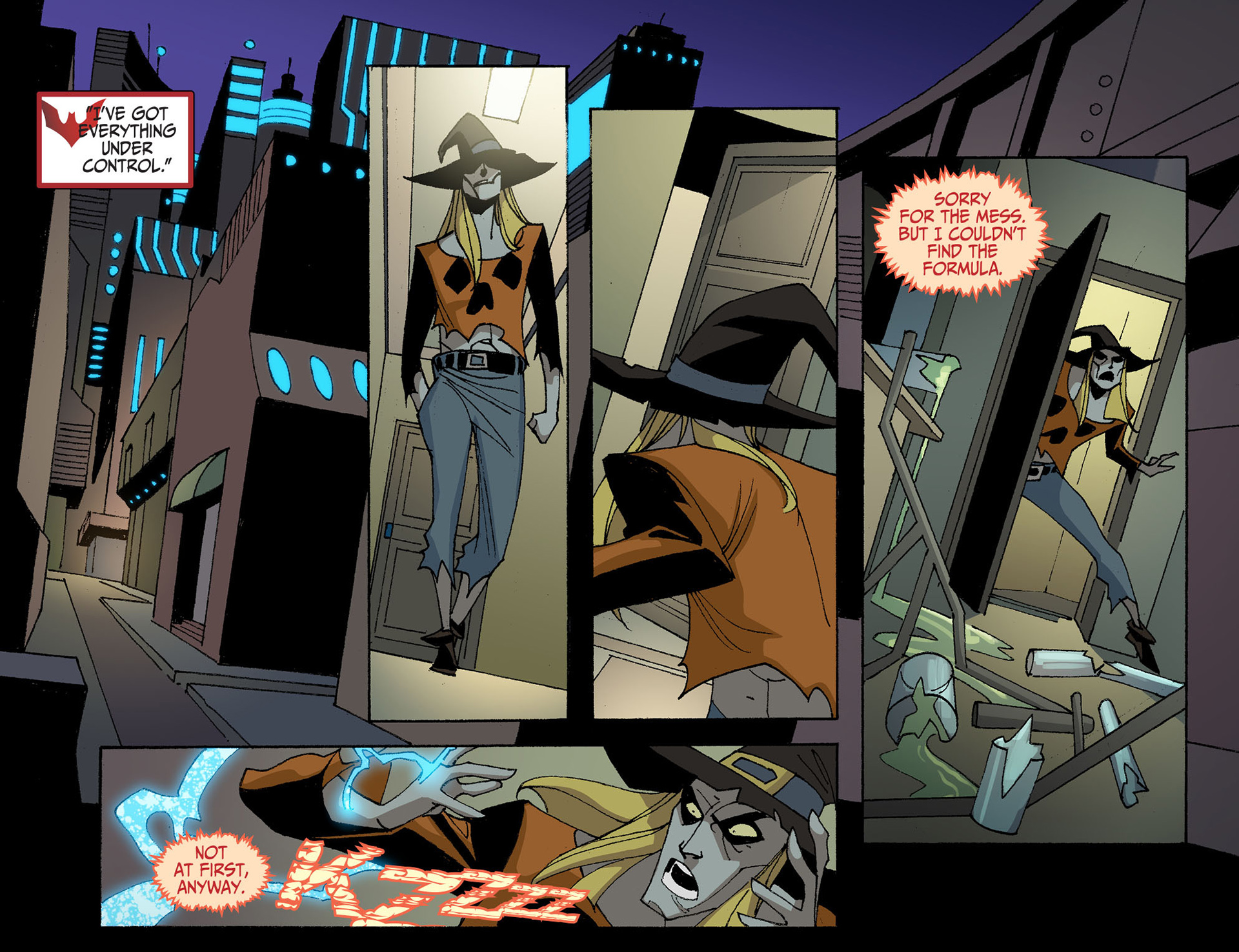 Read online Batman Beyond 2.0 comic -  Issue #36 - 21