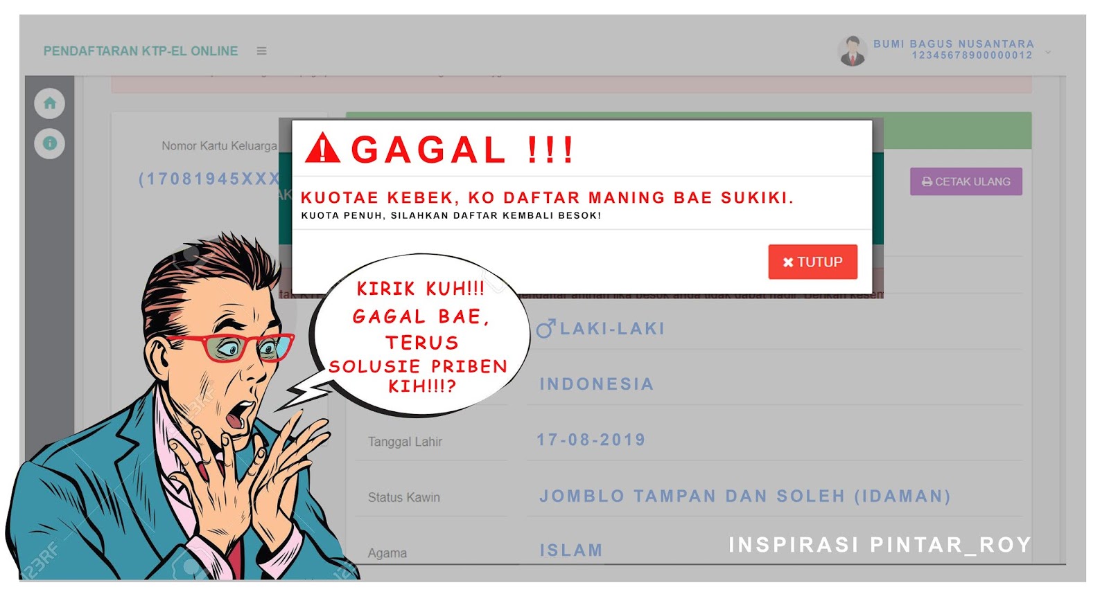Gagal Ktp El Online Kab Cirebon Begini Caranya Dan Penjelasannya Inspirasi Pintar