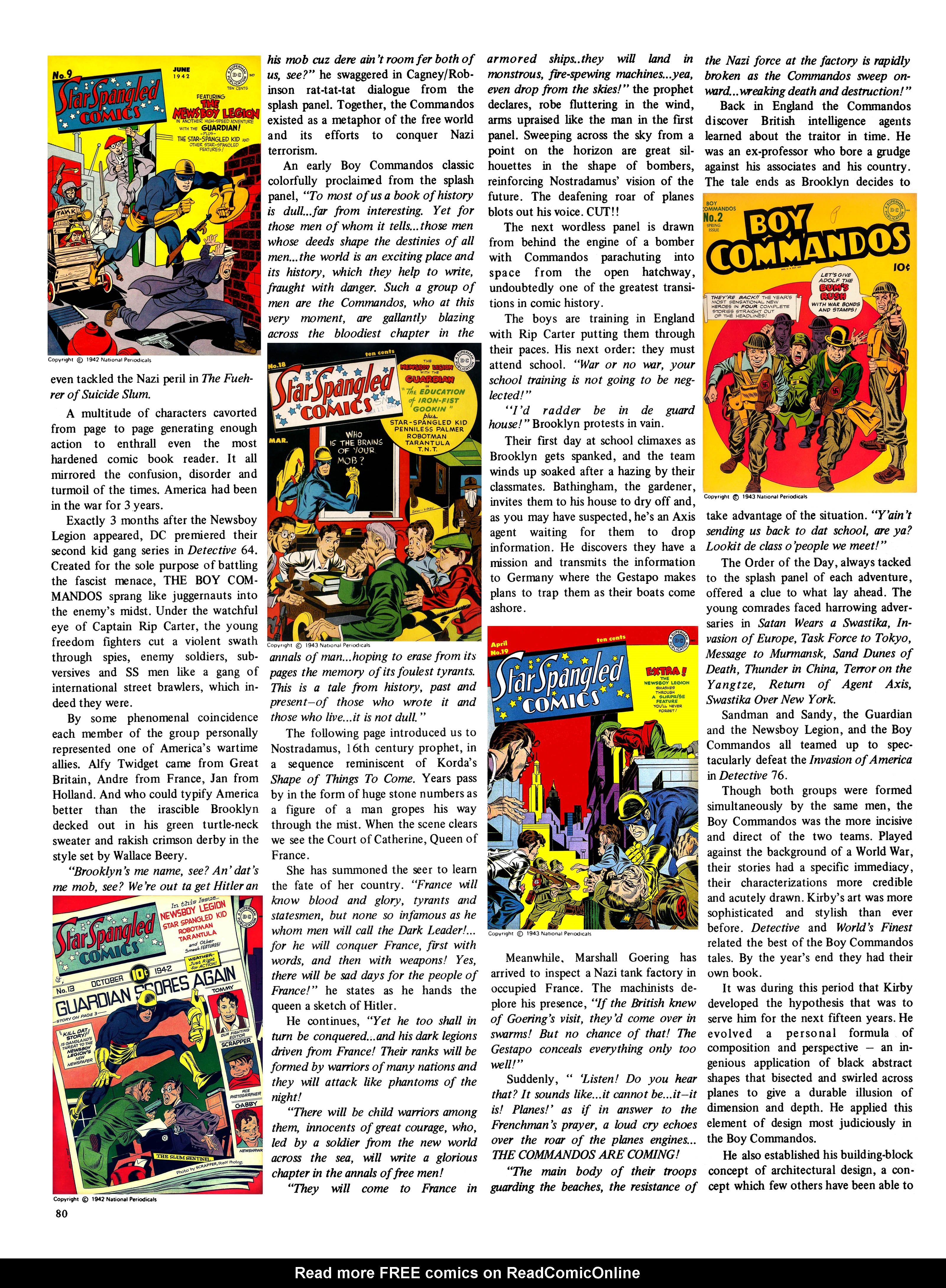 Read online The Steranko History of Comics comic -  Issue # TPB 1 - 80