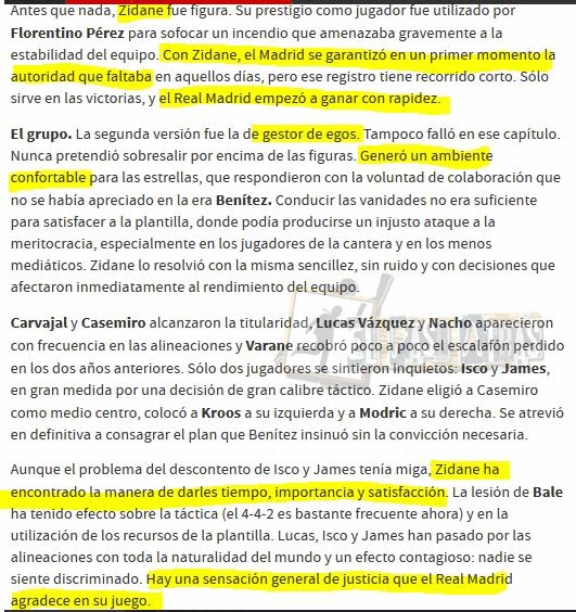 opinión Segurola sobre Zidane, como entrenador Madrid, presente pasado