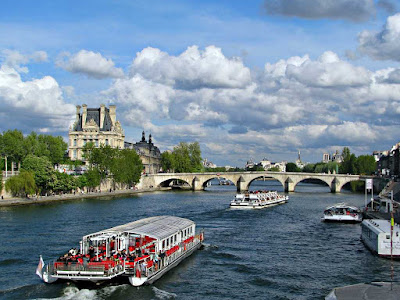 Paris Seine River Banks