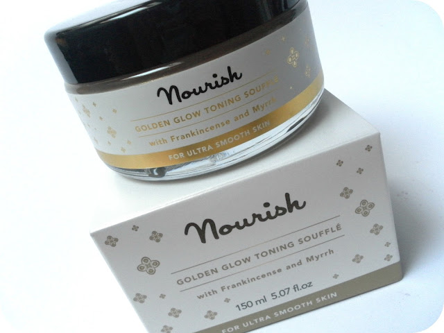 A picture of Nourish Golden Glow Toning Souffle with Frankincense and Myrrh