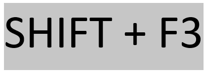 Шифт на клавиатуре f5. Shift f3. Shift f3. Шифт ф3. Ctrl f5.