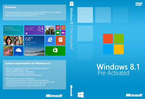 Windows 8.1 Pro 32 bit ISO Plus Activation Free Download