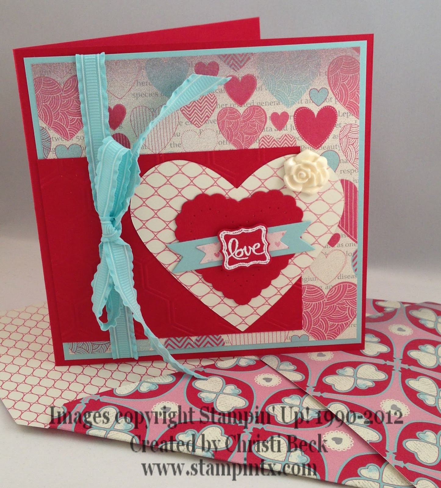 StampinTX: Stampin' Up! Valetines Cards & Projects
