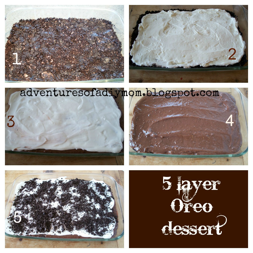 5 layer oreo dessert