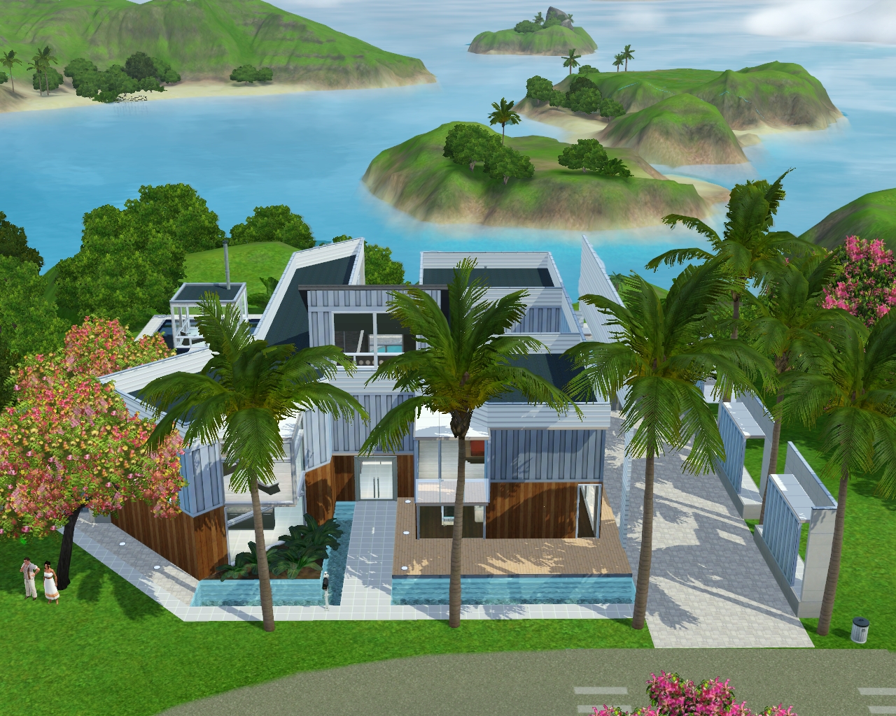 Summer's Little Sims 3 Garden Isla Paradiso (The Sims 3 Island