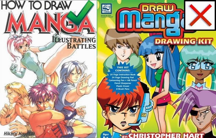 Chucks Anime Shrine: How to Draw Manga and How NOT to Draw Manga