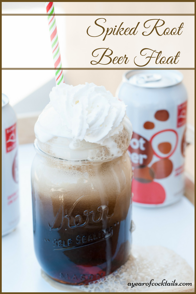 Spiked Root Beer Float A Year of Cocktails