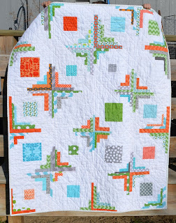 converging corners baby quilt