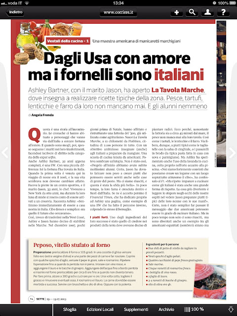 La Tavola Marche: From the US with Love...Cooking in Italy