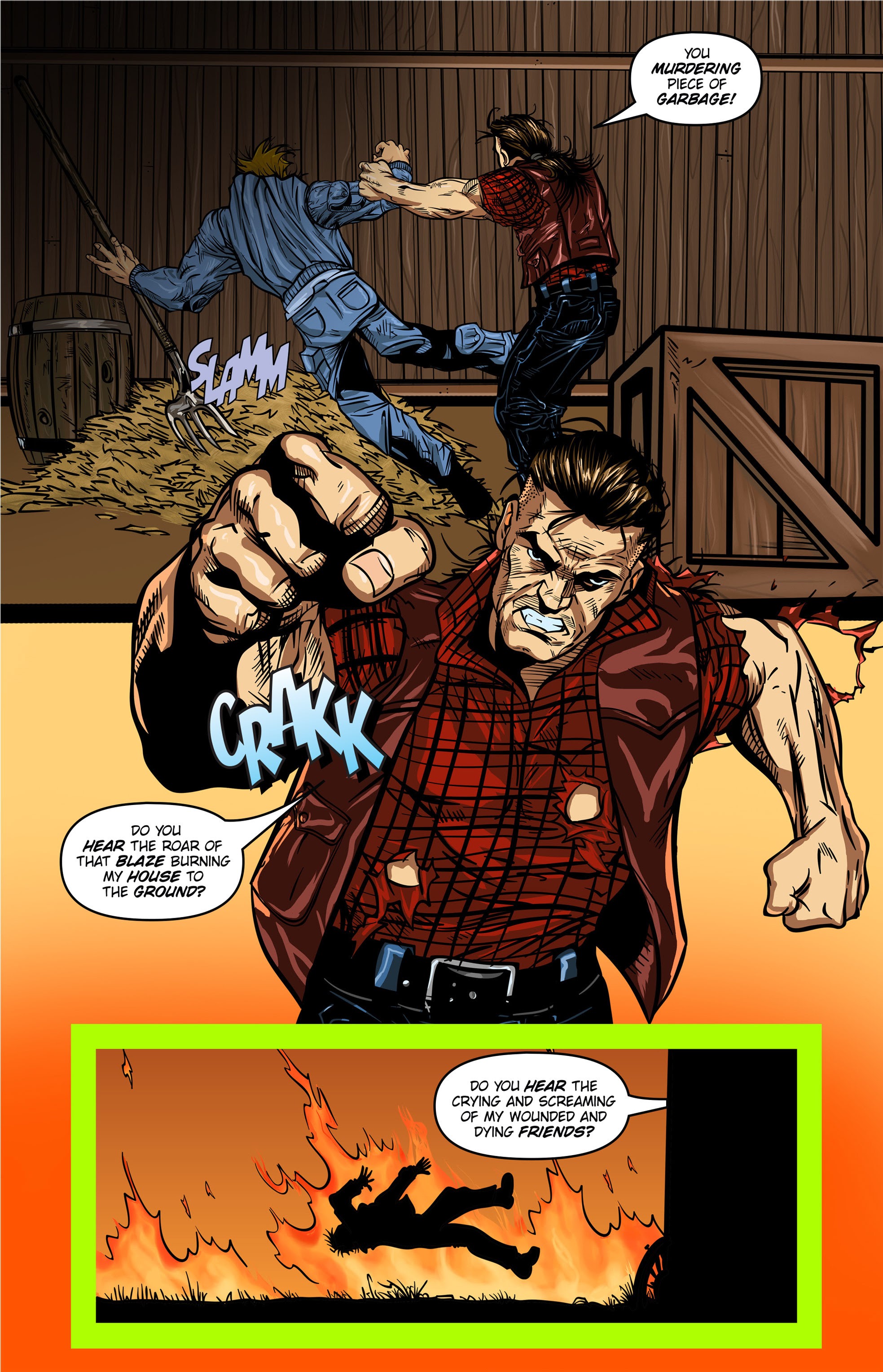 Read online William Shatner's Man O' War comic -  Issue #4 - 24