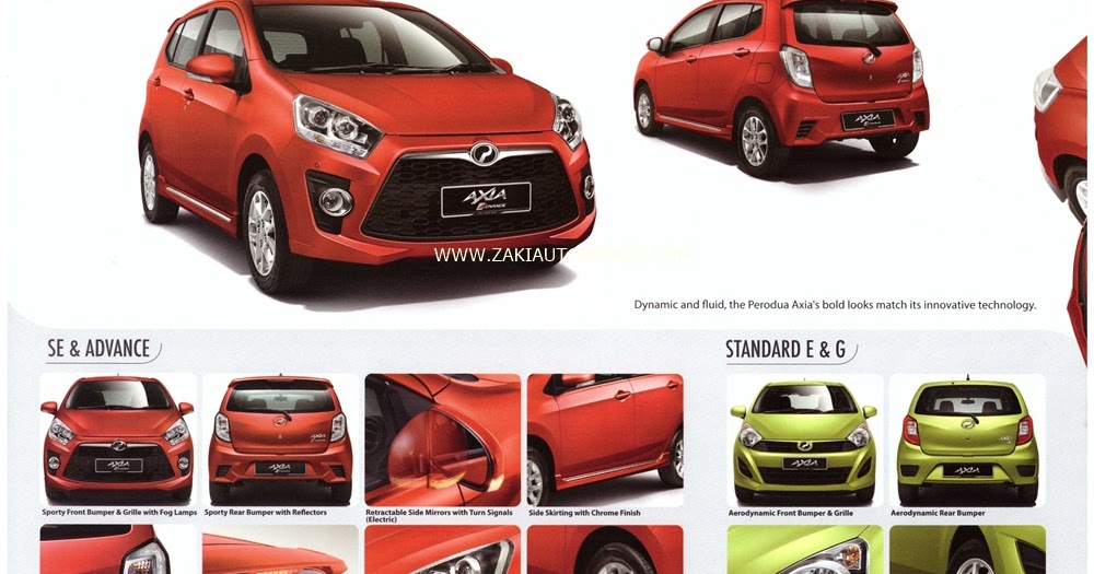 Perodua Axia Kelebihan - Smartfren X