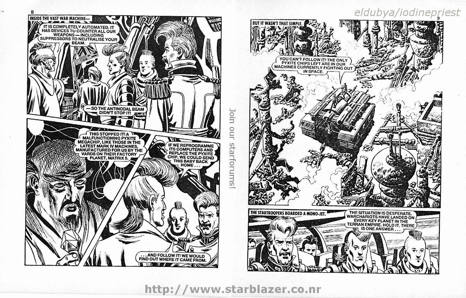 Read online Starblazer comic -  Issue #189 - 6