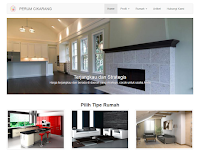 Contoh Desain Website Perumahan Dengan Drupal & Bootstrap
