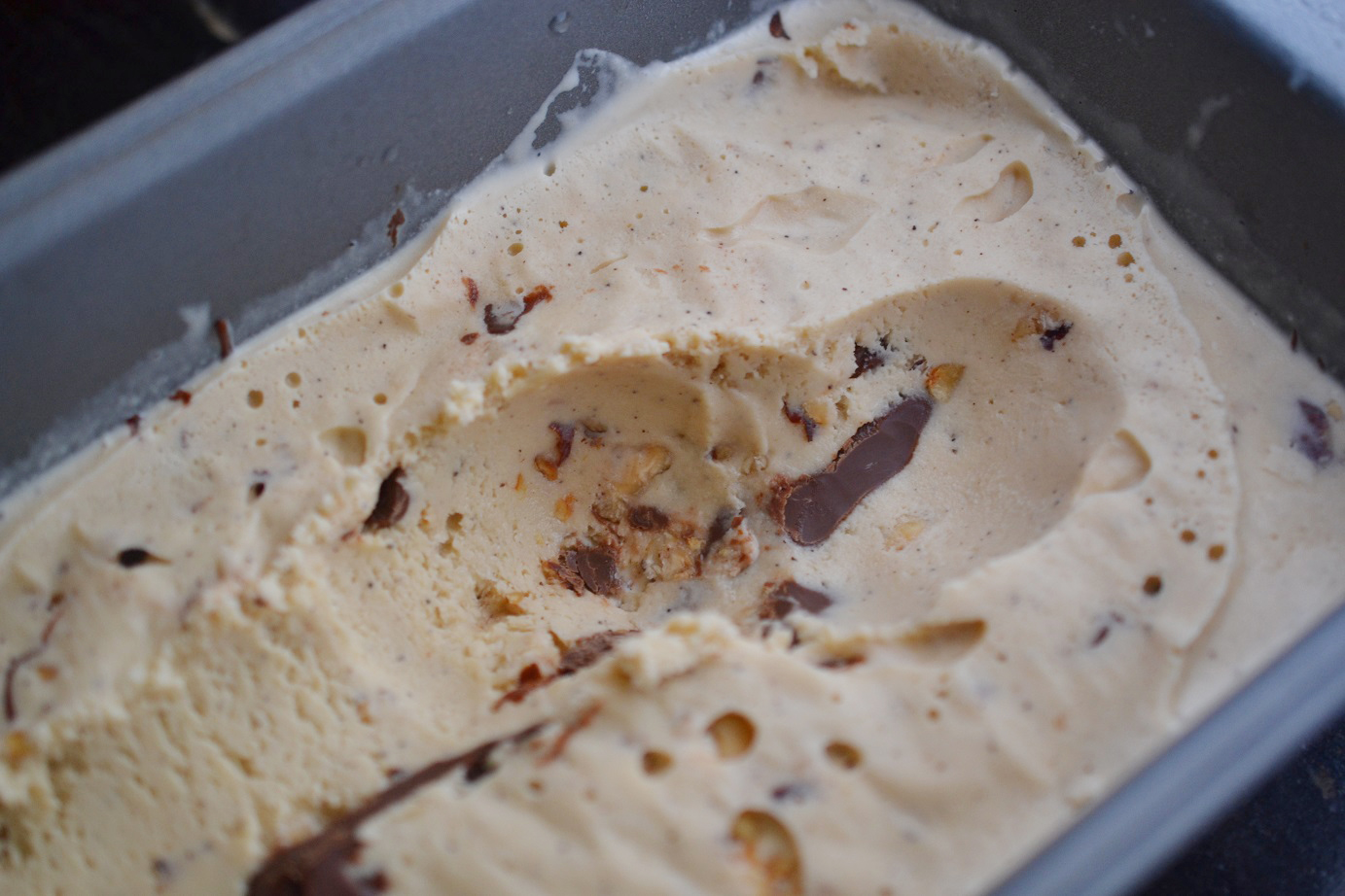 Greedy Girl Toasted Hazelnut Coffee and Nutella ice cream