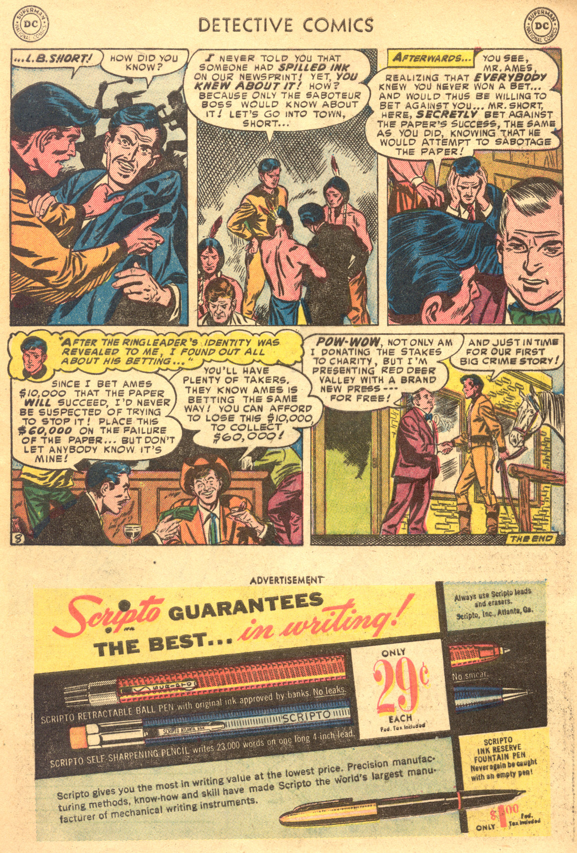 Read online Detective Comics (1937) comic -  Issue #201 - 35
