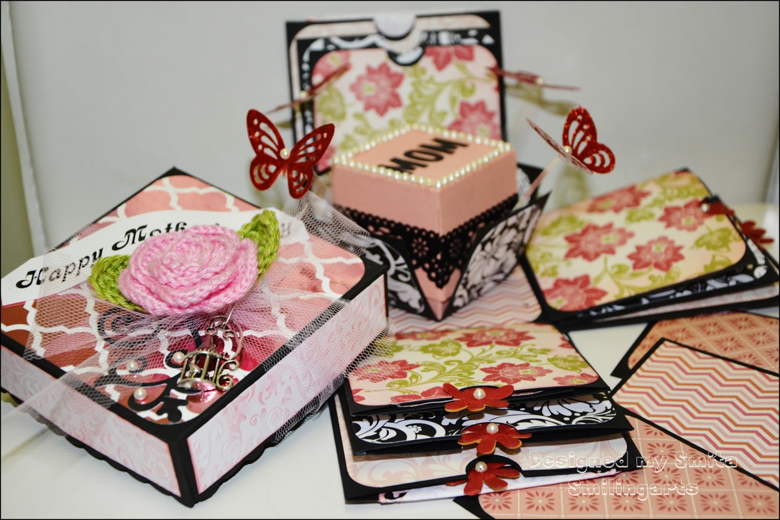 Smilingarts Mother's day Explosion box