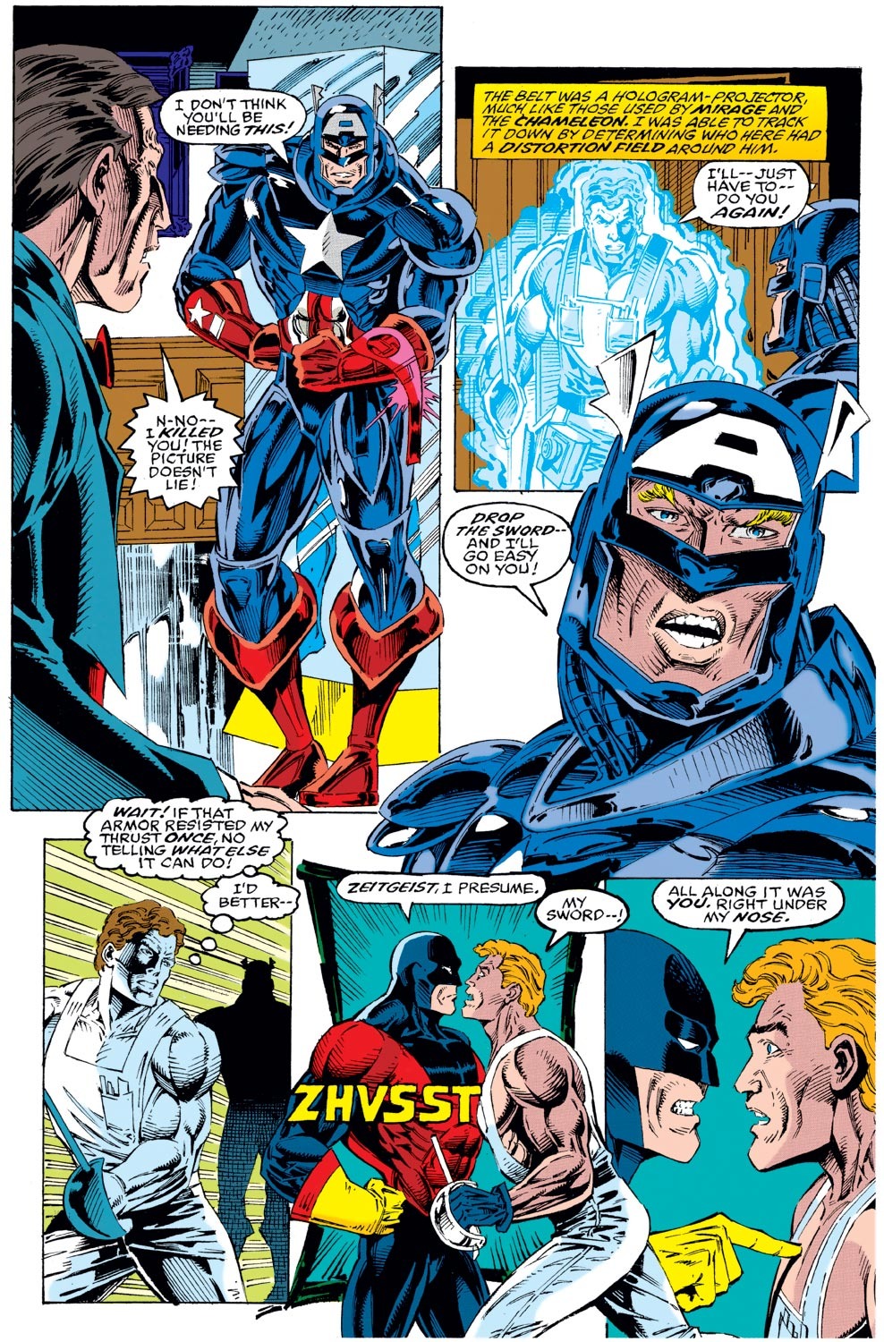Read online Captain America (1968) comic -  Issue #442 - 22