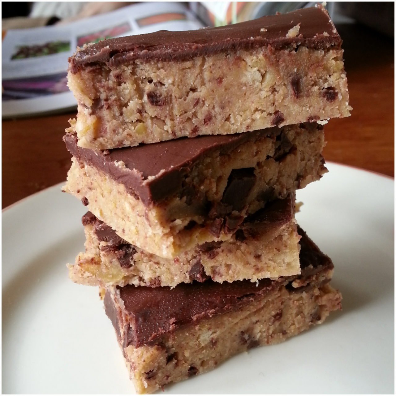 Veganmuskler Baka kaka på kikärtor!