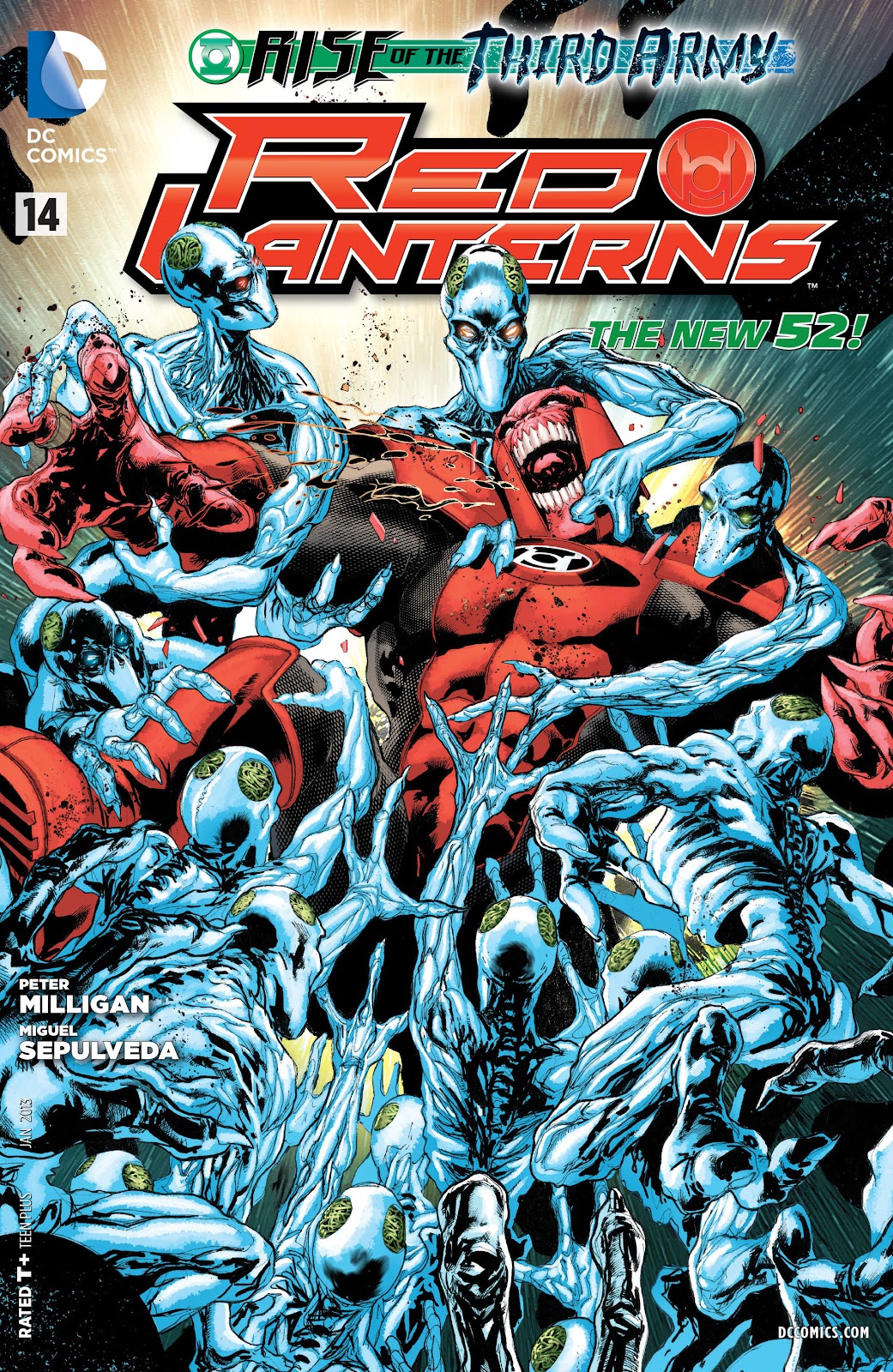 Red Lanterns issue 14 - Page 1