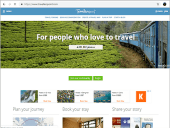 Travellerspoint: a resource site made especially for travelers