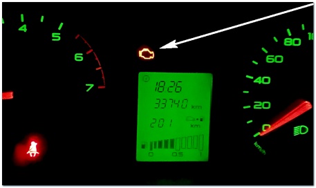 Горит чек гранта 8 клапанов диагностика