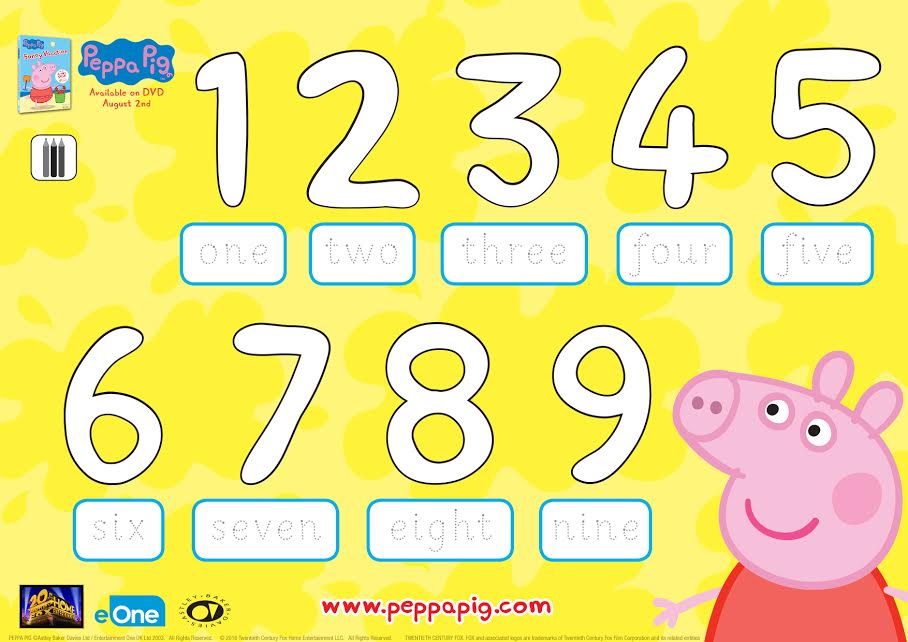 PEPPA PIG Canvas Cute /"Eleanor/" Pump Sizes 8 9 /& 10 Child *NEW*