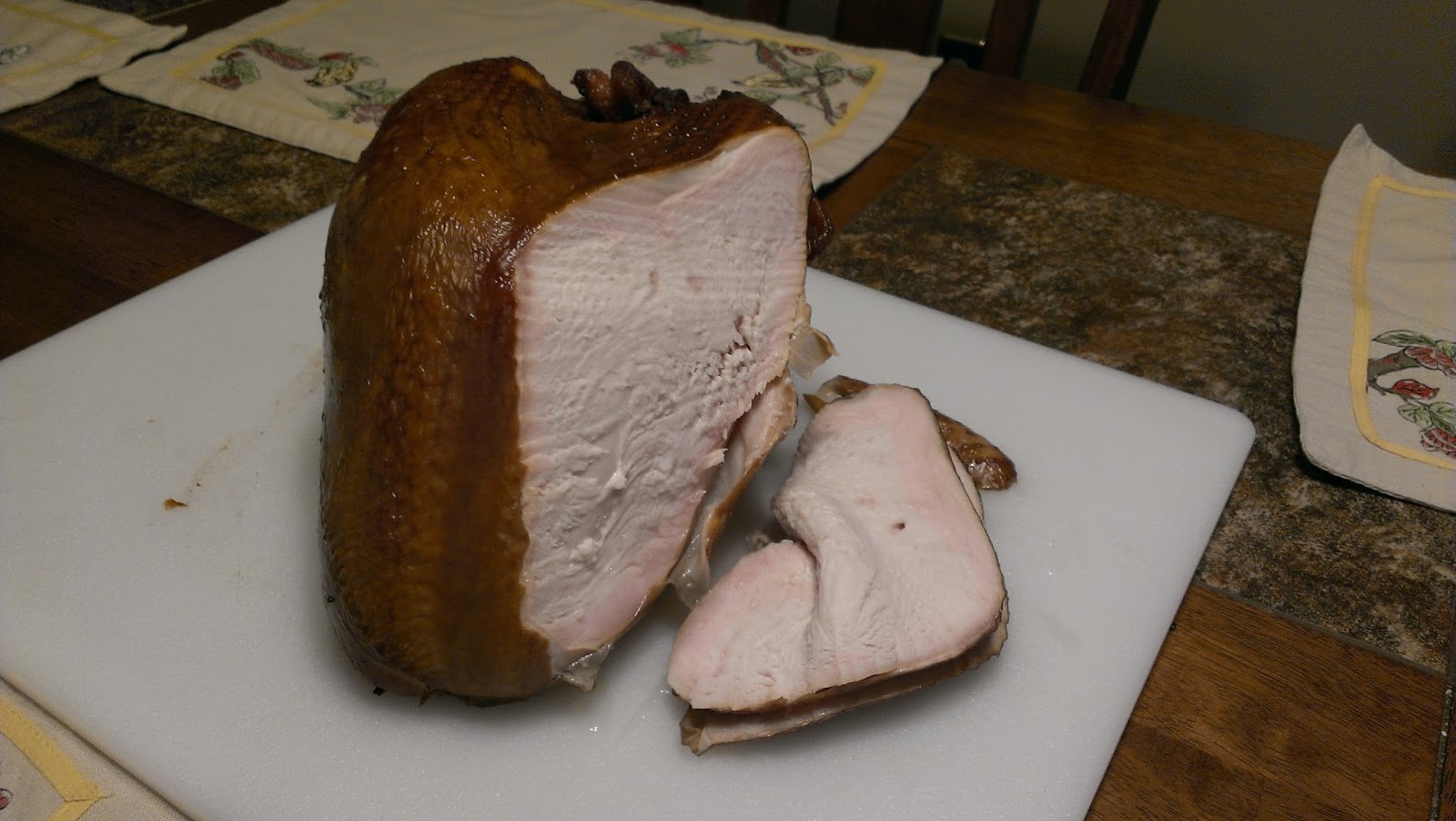 Things we cook in Big Green Egg Smoked Turkey Breast