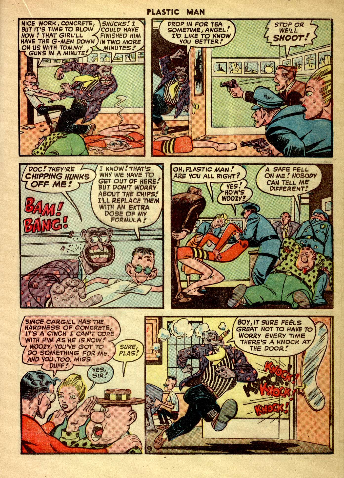 Read online Plastic Man (1943) comic -  Issue #14 - 23